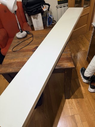 Baldas blancas Ikea 190cm
