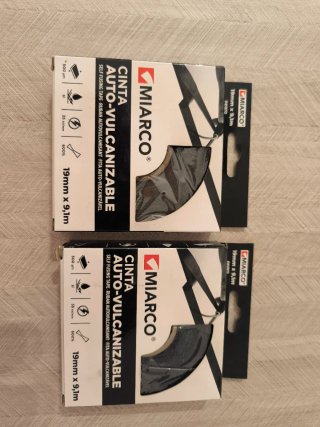 Cinta Miarco Auto-Vulcanizable 19mm x 9,1m 3€ Unid