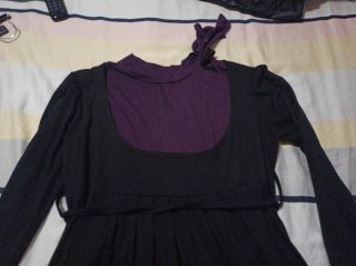 Vestido Corto Manga Larga Talla XXL