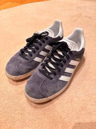 Adidas Gazelle Azul y Blanco Talla 36