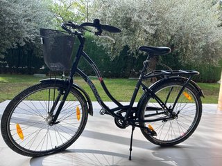 Bicicleta Paseo Kona AfrivaBike Cromoly 3V Negra