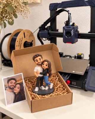 Figura 3D personalizada desde foto | Regalo único