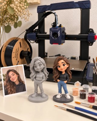 Figura 3D personalizada desde foto | Regalo único