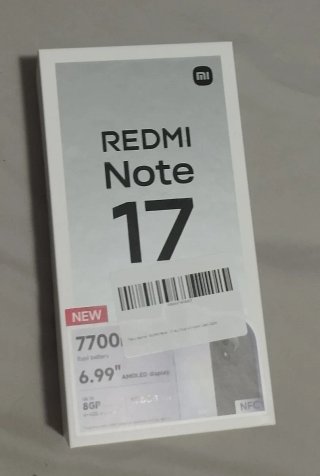 Xiaomi Redmi Note 17 4g de 128GB NUEVO PRECINTADO