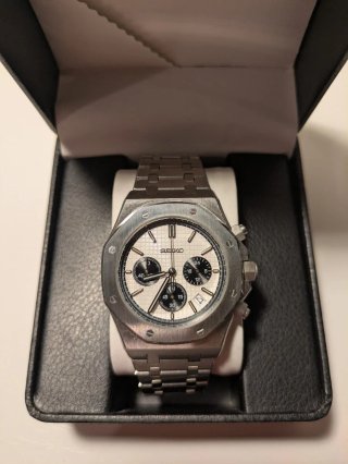 Reloj Seiko Mod Royal Oak Cronógrafo