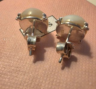 Pendientes TOUS Plata y Nácar