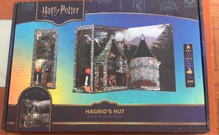 Maqueta Hagrid's Hut Harry Potter Book Nook