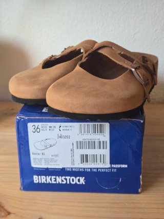 Birkenstock Boston Tiras Cruzadas Castanho 36