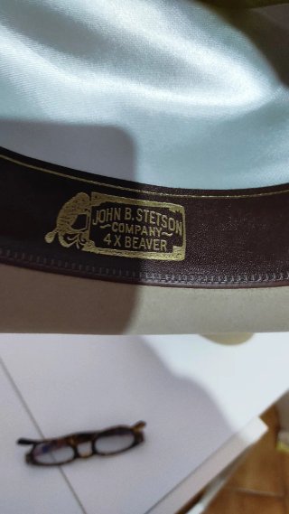 Cappello western originale beige