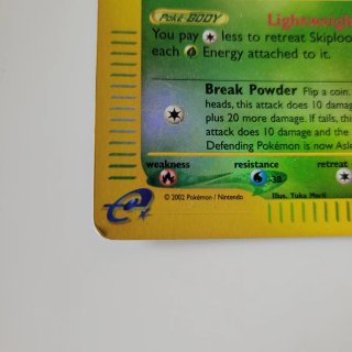 Carta Pokémon Skiploom 60/147 (2002) Reverse Holo