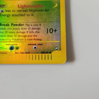 Carta Pokémon Skiploom 60/147 (2002) Reverse Holo