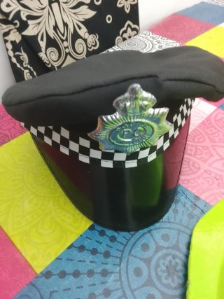 Gorra de policía infantil