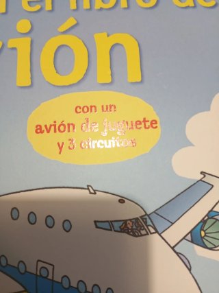 Libro Usborne Juega con el avión