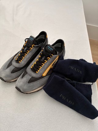 Zapatillas Prada Hombre Linea Rossa