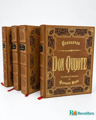 DON QUIJOTE DE LA MANCHA – 4 TOMOS COMPLETOS - Cervantes
