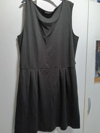 Vestido Negro Sin Mangas