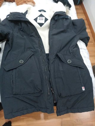 Chaqueta Negra Pull&Bear
