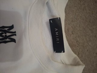 Sudadera Amiri Blanca Talla XL