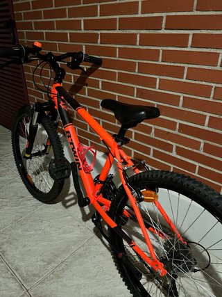 Bicicleta MTB Btwin Rockrider 500 24 pulgadas