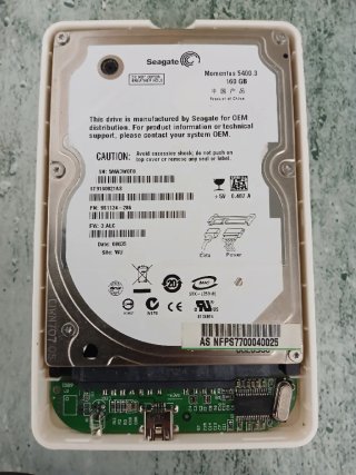Disco Duro Seagate Momentus 160GB