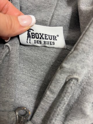Sudadera Boxeur des Rues Gris