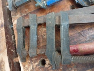 Lote 7 sargentos carpintería
