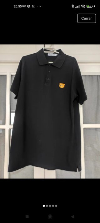 Polo Barón Filou Negro Talla L