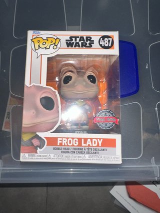 Funko Pop Star Wars Frog Lady 487