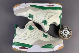 Nike Jordan Air 4 Verde Blanco