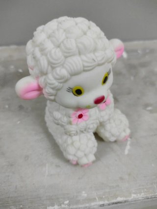 Muñeco de Goma Vintage Oveja