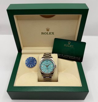 Reloj Rolex Oyster Perpetual Tiffany