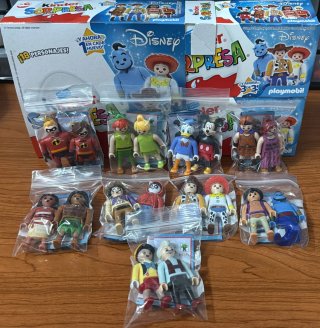 Colección Completa Playmobil Disney Kinder