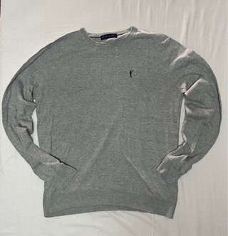 Polo Club Jersey Gris M | Vintage  |Old Money