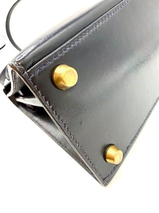 Bolso Hermès Kelly 20 Negro
