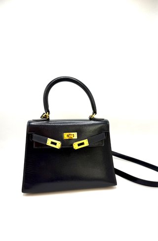 Bolso Hermès Kelly 20 Negro