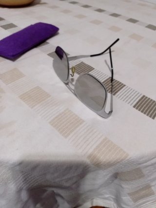 Gafas de Sol Plateadas