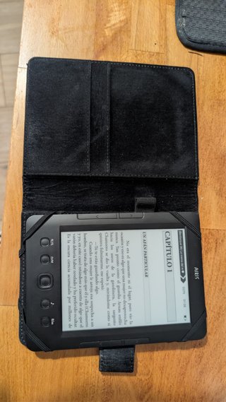 Lector Ebook Airis 6 + Funda Negra