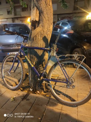 Bicicleta Hudson azul