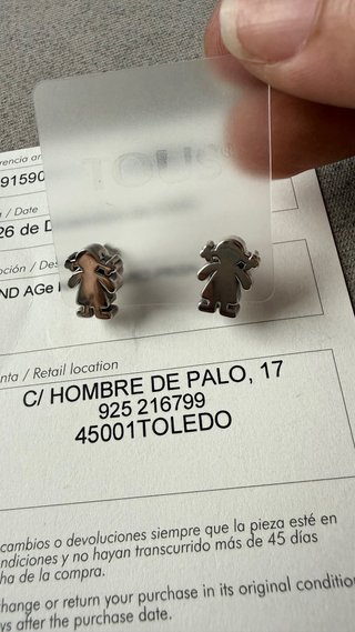 Pendientes Tous