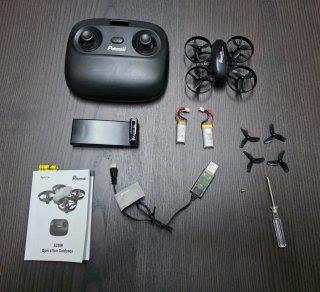 Mini Drone Potensic A20W Negro