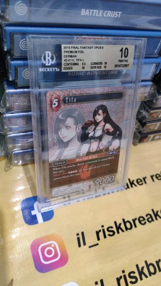 Final Fantasy Opus II Tifa Foil Beckett 10