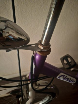 Bicicleta Plegable Cinzia Morada