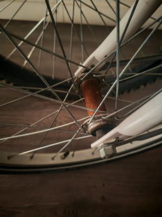 Bicicleta Plegable Cinzia Morada