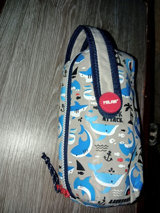 Pack de 2 Estuches Escolares Azules