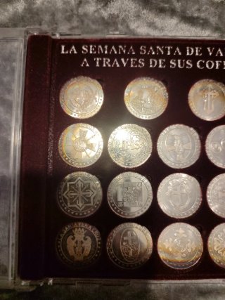 Colección Monedas Semana Santa Valladolid