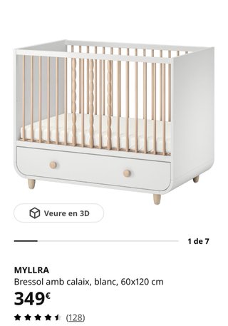 Cuna MYLLRA Ikea