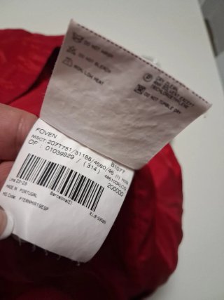 Chaqueta Burberry Roja Talla 46 rojo intenso