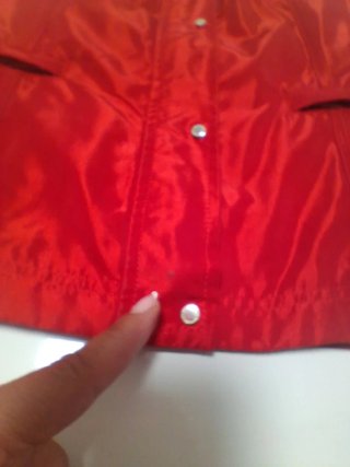 Chaqueta Burberry Roja Talla 46 rojo intenso