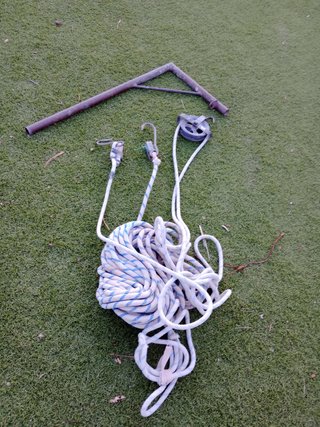 POLEAS O GARRUCHAS PARA ANDAMIO