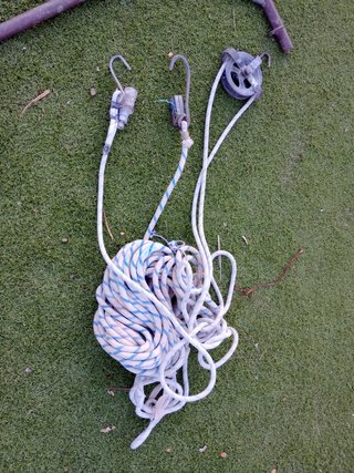 POLEAS O GARRUCHAS PARA ANDAMIO